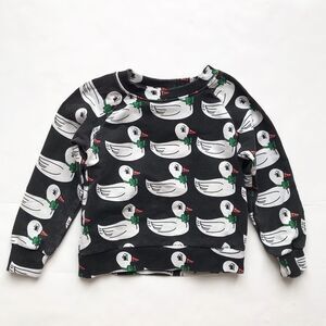 HUGO ❤️ TIKI Sean print sweatshirt GUC - light blue stain 2T